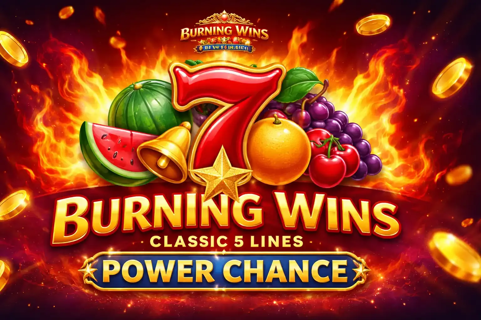Burning Wins: classic 5 lines